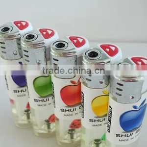 New Design Windproof Gas Torch Cigarette Lighter Wholesale Cheap Refill Lighter With Dice Inside thumbnail-2