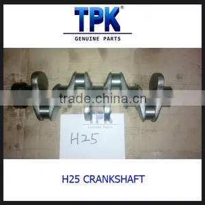 H25 FORGED CRANKSHAFT CAST CRANKSHAFT N-12201-60K00 N-12351-50K10 thumbnail-3