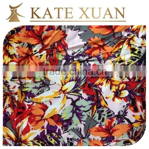 100% Spun Viscose Rayon Garment Fabric for Dress thumbnail-3