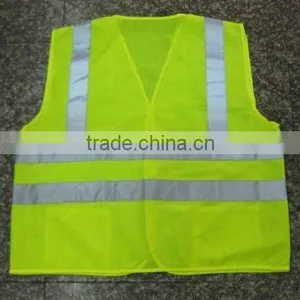 Mesh High Visibility Knitted Vest for Working thumbnail-2