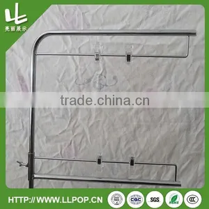 Floor POP Display Stand With Hooks thumbnail-1