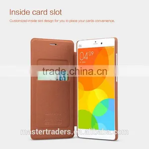 Original NILLKIN Ming Series Stand Holder Flip Wallet PU Leather Case With Card Slot For Xiaomi Note MT-3362 thumbnail-4