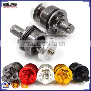 BJ-AFB-YA001 Aftermarket Customized CNC Aluminum Motorcycle Preload Fork Cap Adjusters For Yamaha YZF R3 2015 thumbnail-1