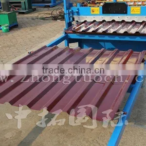 3 Gutters Metal Roll Forming Machine ,steel Roll Forming Machines thumbnail-5