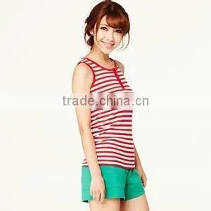 Wholesale 100 Cotton Tank Top Gym Tank Top Women thumbnail-3
