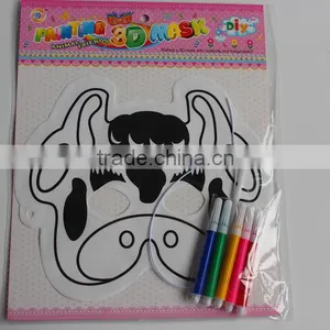 DIY Inflatable Educational Colorable Children Mask thumbnail-5