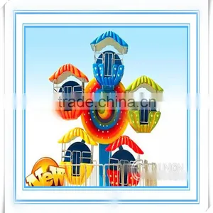 Popular Amusement Park Games Kids Mini Ferris Wheel for Sale thumbnail-2