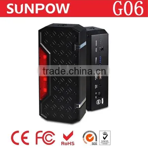 Sunpow 12v High Capacity 16500mah Hot Selling and Multifunctional Car Power Booster Jump Starter thumbnail-3