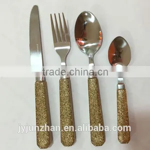 Plastic Handle Cutlery Set With Low Price and High Quality Made by Junzhan Factory Directly thumbnail-2