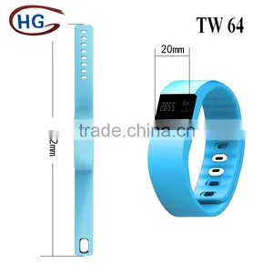 2015 Hot Smart Product Bluetooth 4.0 Sport Bracelet Wristband TW 64 With Health Care Monitor thumbnail-3