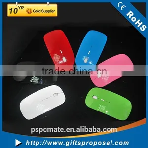 New Mice 2.4G USB Receiver Super Slim Adjustable DIP Rechargeable Wireless Mouse thumbnail-3