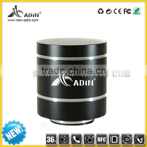 Mini Aluminum Alloy Vibration Speaker With Bluetooth CSR 4.0 and SD Card and FM Radio thumbnail-1