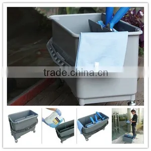 Heavy Duty Cleaning Mop Wringer Bucket Sir Interchange Mop Bucket thumbnail-1