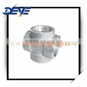 Forged Cross With High Pressure Socket Ends 3000LBS-9000LBS thumbnail-1