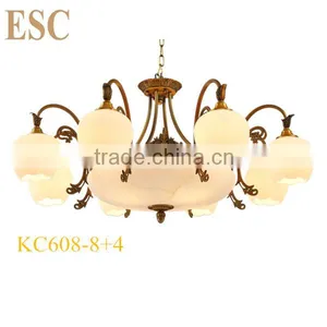 The SPANISH Marble Copper Chandelier thumbnail-4