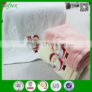 Cotton Christmas Machine Embroidery Design Fancy Hand Towels thumbnail-1