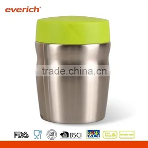 Double Wall Stainless Steel 350ml 500ml Vacuum Food Container thumbnail-5