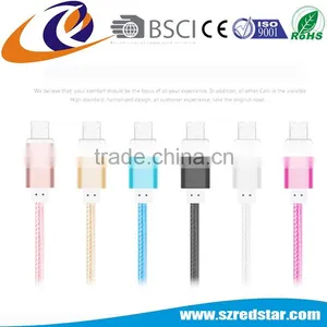 High Quality Fast Charging Double Sided Usb Cable 8pin+5 Pin for Android and Ios Mobile thumbnail-3