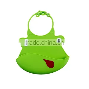 Waterproof Silicone Baby Feeding Drool Bibs thumbnail-6