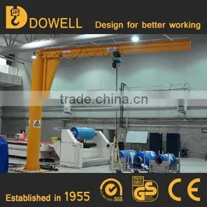 High-Duty Customized 0.25~10 Ton Free Standing 360 Degree Rotating Jib Crane thumbnail-1