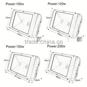 New Product IP65 CE ROHS EMC 100 Watt Outdoor Led Flood Light thumbnail-3