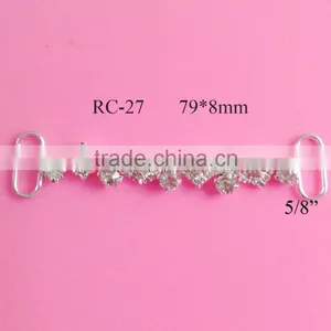 Stock Hot Selling Rhinestone Connector for Headband/hairwear(RC-27) thumbnail-1