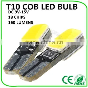 2015 HOT SELLING!!! Short Type LED Bulbs T10 Cob 194 168 5W5 Led Light Bulbs Wholesale thumbnail-1