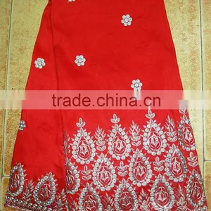 Nigerian Style African Lace George Lace Fabric Special Patterns FOR ORDER thumbnail-1