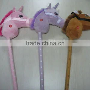 Plush Horse Stick With Music thumbnail-1