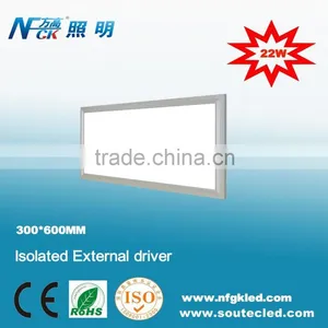 Good Quality 300*600mm 22w LED Flat Pane Light Price thumbnail-1