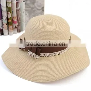 Promotion With Custom Printed Logo Good Quality Custom Made Panama Straw Hats thumbnail-1
