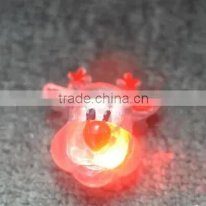 Santa Flashing Pendant Christmas Tree Snowman Reindeer LED Pendant Necklace thumbnail-5