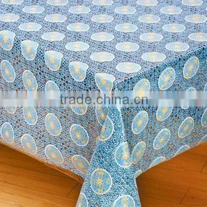 Vinyl Lace Table Cloth Thick Clear Plastic Table Cloth thumbnail-1