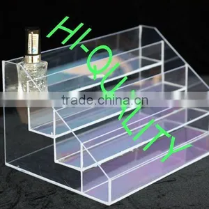 4 Tiers Acrylic Nail Polish Displays Rack, Acrylic Cosmetic Display Stand thumbnail-1