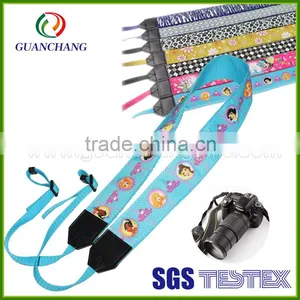 Factory Directly Custom Printed Colorful Marketing Advertising Nylon Material Detachable Double Camera Shoulder Strap for Sale thumbnail-6
