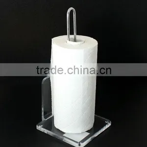 Acrylic Kitchen Paper Towel/Roll Holder Stand thumbnail-1