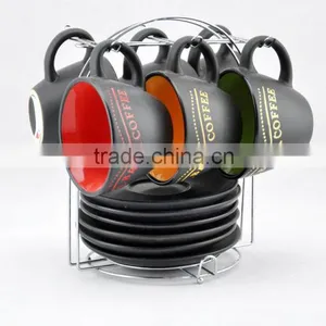 Gift Packing Ceramic Coffee Cup and Saucer thumbnail-1