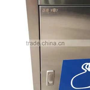 New Style Good Quality Stainless Steel Recycle Bin Wheelie Bin thumbnail-5