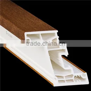 Wood Laminated, International Standard , High-performance Windows&doors Upvc Profiles Manufacturers thumbnail-5