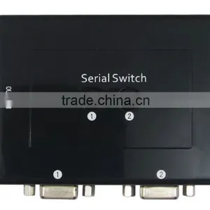 Serial Port Manual Share Switch 2 Port RS232 Switch for Printer and Scanner Business thumbnail-2