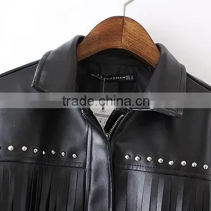 Cheap China Wholesale Clothing Tassel Back Jacket thumbnail-3