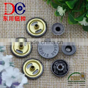 Wholesale Metal Button Customized 4 Parts Snap Fastener,Snap Button Bracelet thumbnail-2