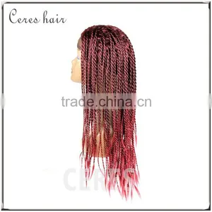 Factory Price High Temperature Synthetic Mambo Twist Hair thumbnail-4