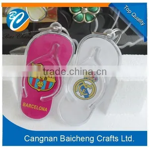 2016 Hot Sale Acrylic Slipper Shaped Keyring With Cheap Price thumbnail-4