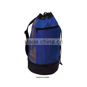Beach Bag With Insulated Lower Compartment-Royal Blue thumbnail-1