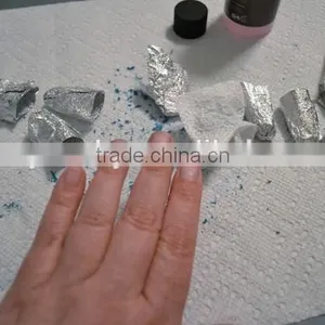 Embossed Pre-cut Nail Foil With Cotton for Remove Glitter Nail Polish thumbnail-2