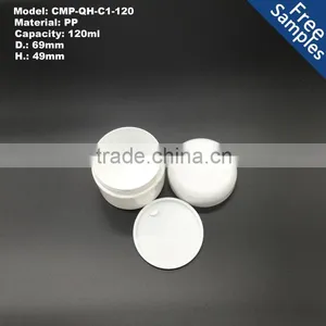 Recycled 120ml 4oz PP Face Mask Plastic PP Jars for Cosmetic Quality Choice thumbnail-2