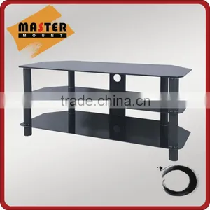 Glass tv Stand With LCD Bracket thumbnail-1