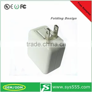 2016 New Design 5V 2A 2 USB Port Travel Adapter USB With Cheap Price thumbnail-1