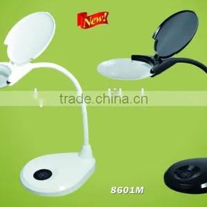 Professional Led Magnifier Desktop Led Magnifying Super-Bright Lamp Table Lamp Magnifying Glass Skin Examination thumbnail-1